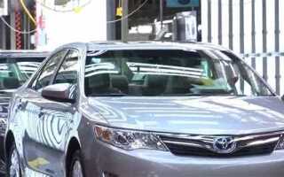 Где собирают toyota camry