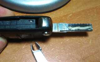 Как разобрать ключ volkswagen polo sedan