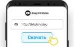 Как скачать видео с тик ток python