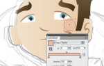 Как раскрашивать в illustrator