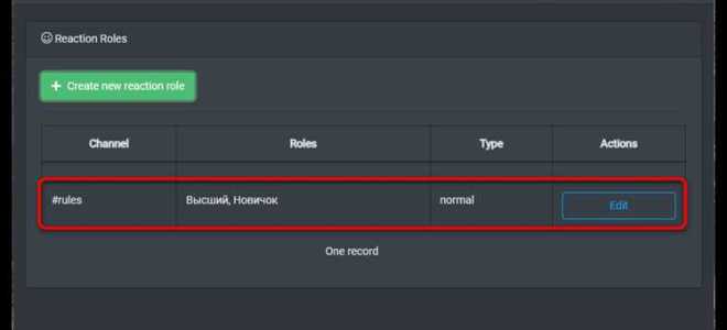 Как сделать роли в discord