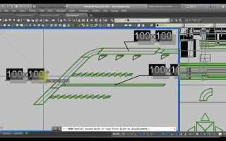 Как чертить в autocad воздуховоды вентиляции гибкие