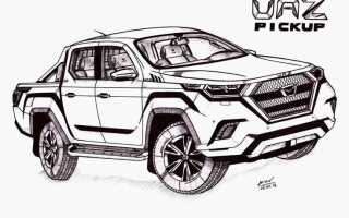 Как нарисовать уаз патриот