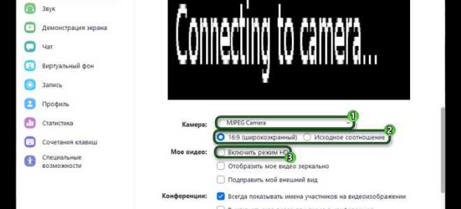 Что делать если в zoom не работает камера