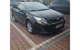 Сколько весит toyota avensis