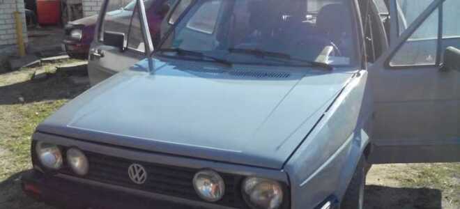 Сколько весит volkswagen golf 2