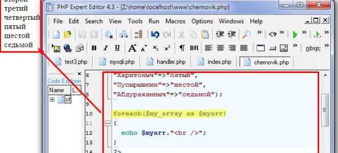 Как вывести ассоциативный массив в php