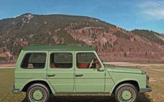 Когда вышел первый mercedes гелендваген