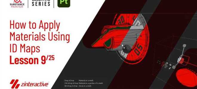 Как запечь id карту в substance painter