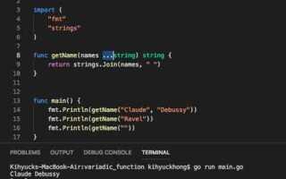 Как дебажить в visual studio code golang