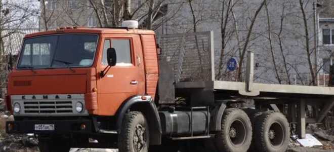 Как сделать из досок камаз 5410 тягач