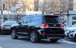 Сколько стоит toyota land cruiser
