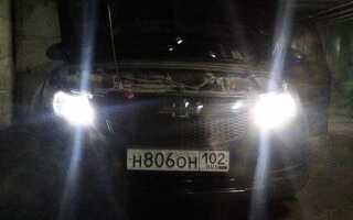 Какие лампочки габариты chevrolet cruze 2012