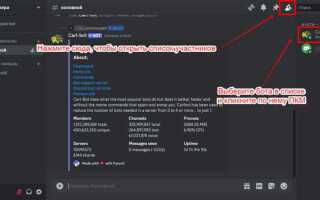 Как добавить бота pancake на сервер discord