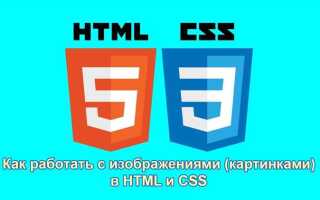 Как сместить изображение в html