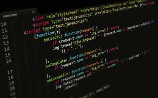 Как выглядит javascript код