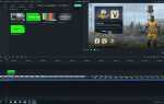 Как убрать зеленый фон в movavi video editor