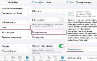Как сохранить резервную копию whatsapp на google диск