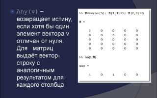 Какие типы выражений используются в matlab