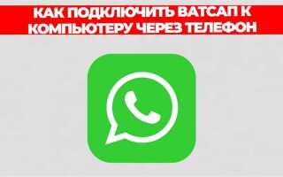 Как подключиться к whatsapp