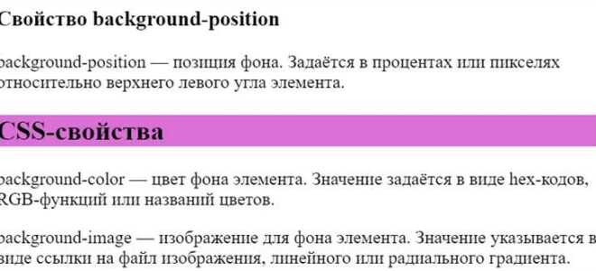 Как задать background в html