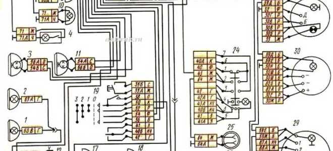 Как включить свет на камазе