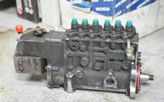 Как поставить топливный насос на камаз