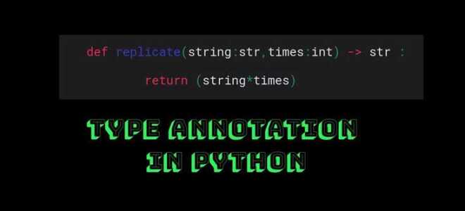 Зачем нужны аннотации типов в python