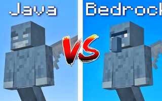 В чем отличие java от bedrock