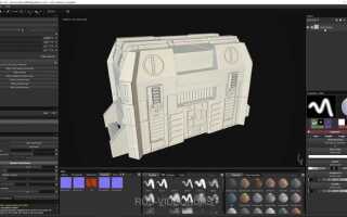 Как запечь карты в substance painter