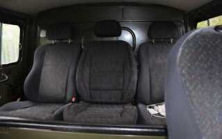 Как сделать сиденье в уаз буханка видео