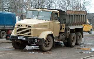 Сколько весит краз 6510 самосвал