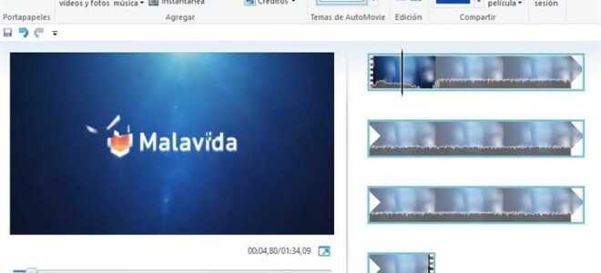 Как добавить видео в windows movie maker