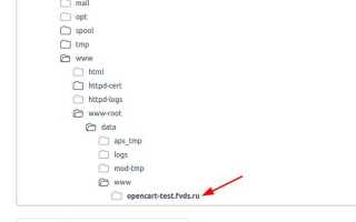 Как поставить opencart на openserver