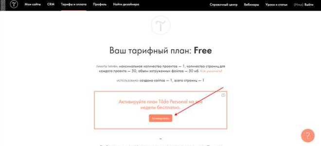 Что такое платформа tilda