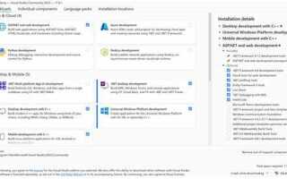 Что такое visual studio installer