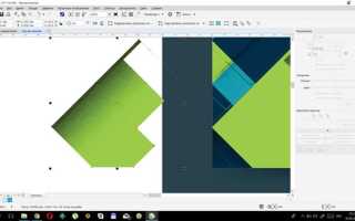 Как создать свою заливку в coreldraw