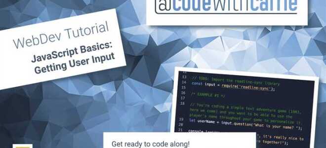 Как получить input в javascript