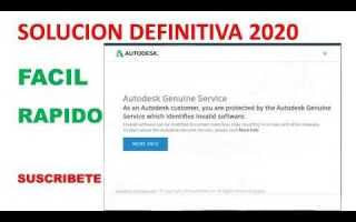 Как удалить autocad genuine service