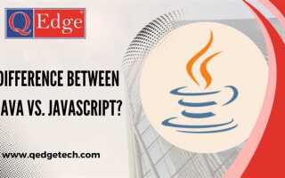 Чем отличается java от javascript