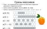 Как работают срезы в python