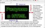 Как сделать рамку с текстом в html