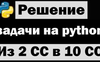 Как перевести символ в число python