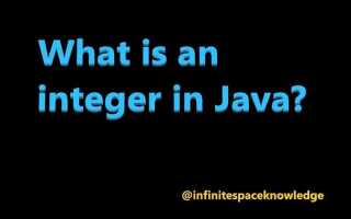 Чем int отличается от integer java