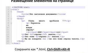 Как называется команда разметки языка html