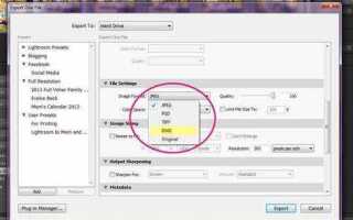 Как импортировать dng в lightroom
