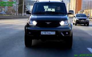 Сколько литров бак уаз патриот 2017 года