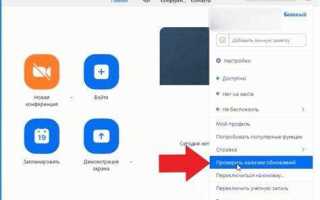 Как обновить zoom на компьютере