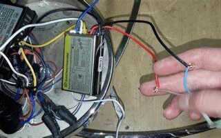 Как подсоединить свет на луаз своими