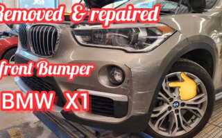 Как снять фару bmw x1